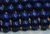 CNL1054 15.5 inches 7.5mm - 8mm round A+ grade natural lapis lazuli beads