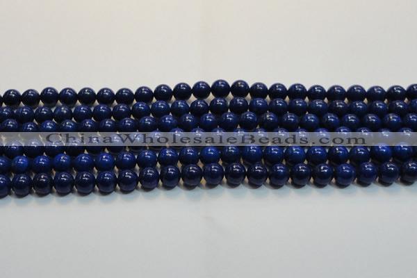 CNL1054 15.5 inches 7.5mm - 8mm round A+ grade natural lapis lazuli beads