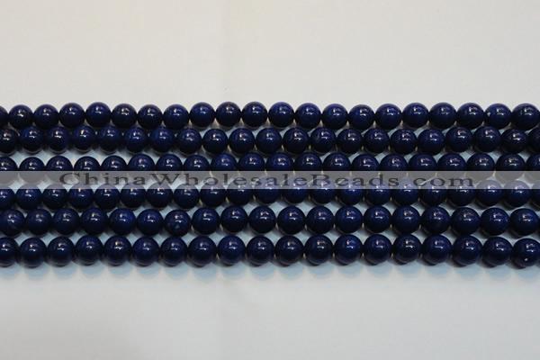 CNL1056 15.5 inches 7.5mm - 8mm round AAA grade natural lapis lazuli beads