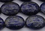 CNL1121 15.5 inches 15*20mm oval lapis lazuli gemstone beads