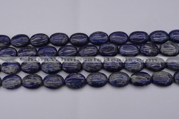 CNL1121 15.5 inches 15*20mm oval lapis lazuli gemstone beads