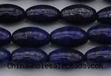 CNL1158 15.5 inches 10*16mm rice lapis lazuli gemstone beads