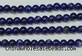 CNL1250 15.5 inches 3mm round natural lapis lazuli beads