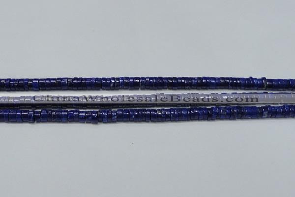 CNL1266 15.5 inches 4*7mm tyre natural lapis lazuli beads