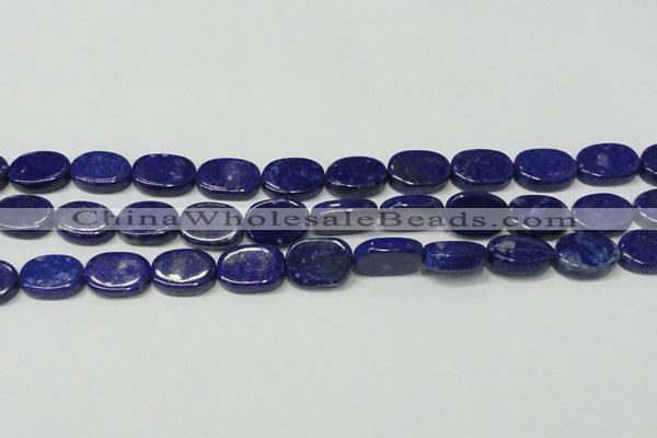 CNL1278 15.5 inches 13*18mm oval natural lapis lazuli beads
