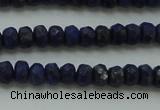 CNL1400 15.5 inches 2.5*4mm faceted rondelle lapis lazuli beads