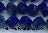 CNL1670 15.5 inches 7*7mm cube lapis lazuli gemstone beads