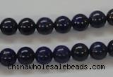 CNL209 15.5 inches 8mm round natural lapis lazuli beads wholesale