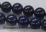 CNL232 15.5 inches 14mm round natural lapis lazuli beads wholesale