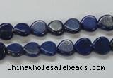 CNL242 15.5 inches 8*8mm heart natural lapis lazuli beads wholesale