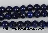 CNL403 15.5 inches 8mm round natural lapis lazuli gemstone beads