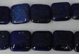 CNL513 15.5 inches 14*14mm square natural lapis lazuli gemstone beads