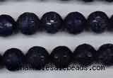 CNL604 15.5 inches 12mm faceted round natural lapis lazuli gemstone beads