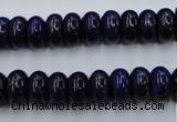 CNL612 15.5 inches 6*10mm rondelle natural lapis lazuli gemstone beads