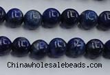 CNL713 15.5 inches 6mm round natural lapis lazuli gemstone beads
