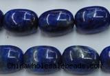 CNL728 15.5 inches 13*18mm nuggets natural lapis lazuli gemstone beads