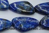 CNL778 15.5 inches 18*30mm freeform natural lapis lazuli gemstone beads