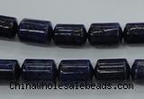 CNL883 15.5 inches 9*12mm tube natural lapis lazuli gemstone beads