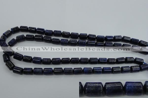 CNL883 15.5 inches 9*12mm tube natural lapis lazuli gemstone beads