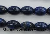 CNL895 15.5 inches 10*14mm rice natural lapis lazuli gemstone beads
