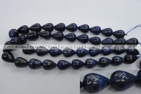 CNL904 15.5 inches 15*20mm teardrop natural lapis lazuli gemstone beads