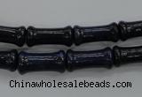 CNL913 15.5 inches 8*18mm bone natural lapis lazuli gemstone beads