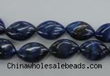 CNL951 15.5 inches 10*15mm marquise natural lapis lazuli gemstone beads