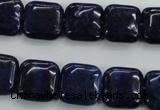 CNL963 15.5 inches 14*14mm square natural lapis lazuli gemstone beads