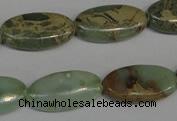 CNS216 15.5 inches 10*18mm marquise natural serpentine jasper beads