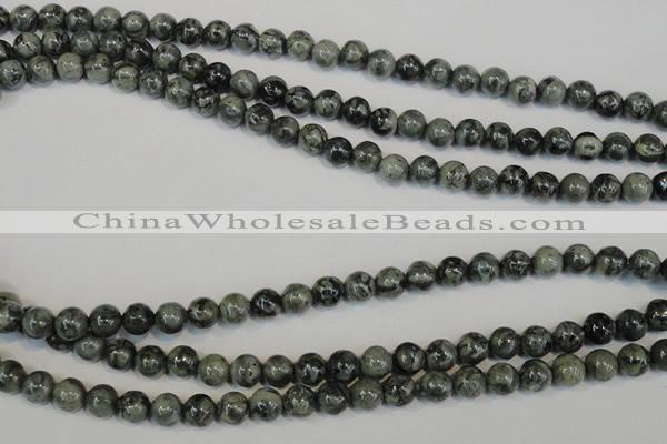 CNS401 15.5 inches 6mm round natural serpentine jasper beads