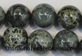 CNS404 15.5 inches 12mm round natural serpentine jasper beads