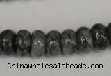 CNS412 15.5 inches 5*8mm rondelle natural serpentine jasper beads