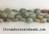 CNS726 15.5 inches 13*18mm oval serpentine jasper beads wholesale