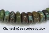 CNT505 15.5 inches 4*8mm - 6*15mm nuggets turquoise gemstone beads