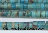 CNT523 15.5 inches 3mm - 3.5mm heishi turquoise gemstone beads