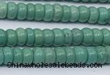 CNT541 15.5 inches 2*4mm - 3*4mm rondelle turquoise gemstone beads