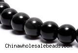 COB01 15 inches 6mm round black obsidian gemstone beads wholesale