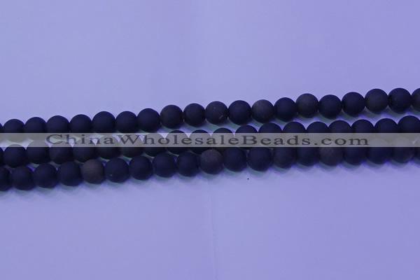 COB277 15.5 inches 4mm round matte golden obsidian beads wholesale