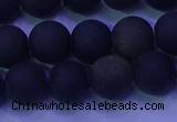 COB279 15.5 inches 8mm round matte golden obsidian beads wholesale