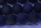 COB280 15.5 inches 10mm round matte golden obsidian beads wholesale