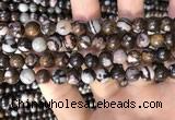 COJ352 15.5 inches 8mm round outback jasper beads wholesale