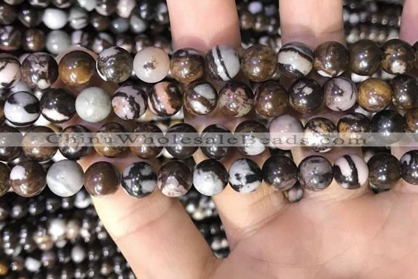 COJ352 15.5 inches 8mm round outback jasper beads wholesale