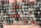 COJ481 15.5 inches 6mm round blood jasper beads wholesale