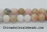 COP03 15.5 inches 8mm round natural pink opal beads wholesale