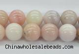 COP05 15.5 inches 12mm round natural pink opal beads wholesale