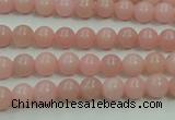 COP1211 15.5 inches 6mm round Chinese pink opal gemstone beads