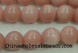 COP1214 15.5 inches 12mm round Chinese pink opal gemstone beads
