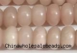 COP1238 15.5 inches 5*8mm rondelle Chinese pink opal beads