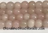 COP1240 15.5 inches 4mm round Chinese pink opal beads