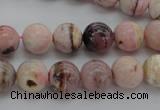 COP1252 15.5 inches 8mm round natural pink opal gemstone beads